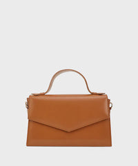 Tan Top Handle Bag