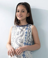 2 Piece - Embroidered Cambric Suit (KID)