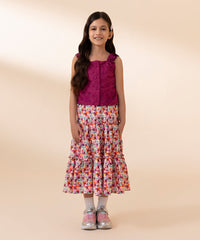 2 Piece - Embroidered Lawn Set