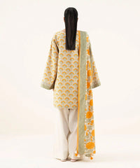 2 Piece - Printed Cotton Suit