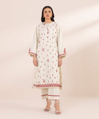 Embroidered Cotton Jacquard Shirt
