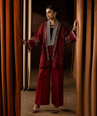 Printed Khaddar Culottes