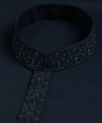 Embroidered Cotton Suit