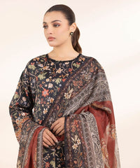3 Piece - Embellished Silk Suit