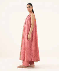 3 Piece - Printed Light Khaddar Suit