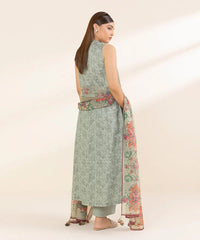 3 Piece - Printed Lawn Suit