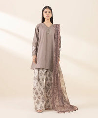 3 Piece - Embroidered Lawn Suit