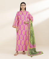3 Piece - Printed Lawn Suit