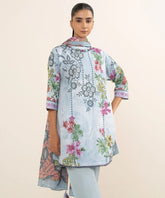 3 Piece - Printed Lawn Suit