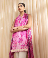 3 Piece - Embroidered Lawn Suit