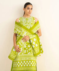 3 Piece - Embroidered Khaddar Suit