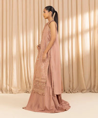 3 Piece - Embroidered Cotton Suit