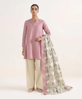 2 Piece - Printed Lawn Suit