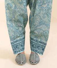 2 Piece - Embroidered Light Khaddar Suit