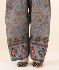 2 Piece - Embroidered Light Khaddar Suit