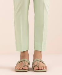 Cotton Viscose Cigarette Pants