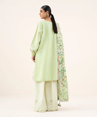 2 Piece - Embroidered Khaddar Suit