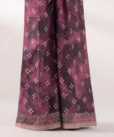 Printed Cambric Flared Pants