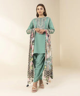 3 Piece - Embroidered Lawn Suit