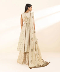 3 Piece - Embroidered Cotton Suit