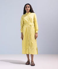 Cotton Dress With Embroidery