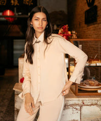 Button-Through Shirt With Side Panels
