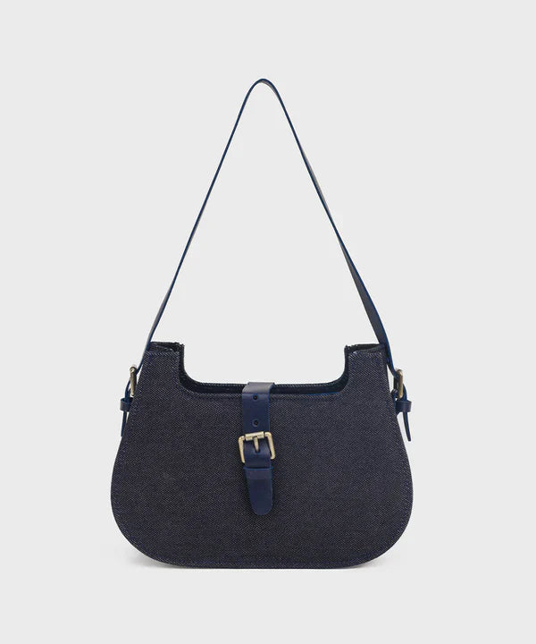 Blue Shoulder Bag