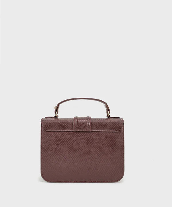 Maroon Top Handle Bag