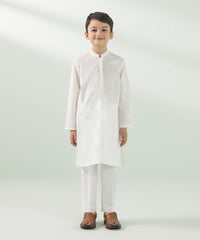 Embroidered Cotton Suit