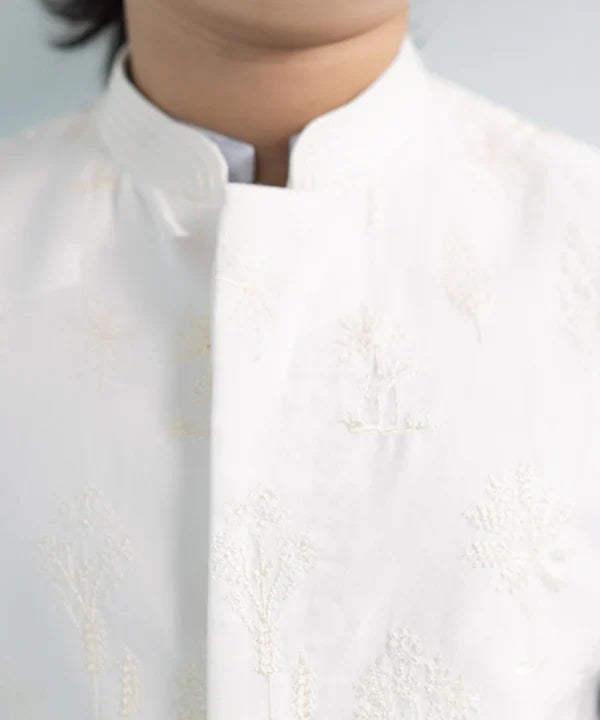 Embroidered Cambric Waistcoat