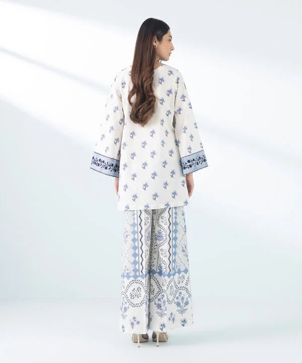 2 Piece - Embroidered Cambric Suit (ADULT)