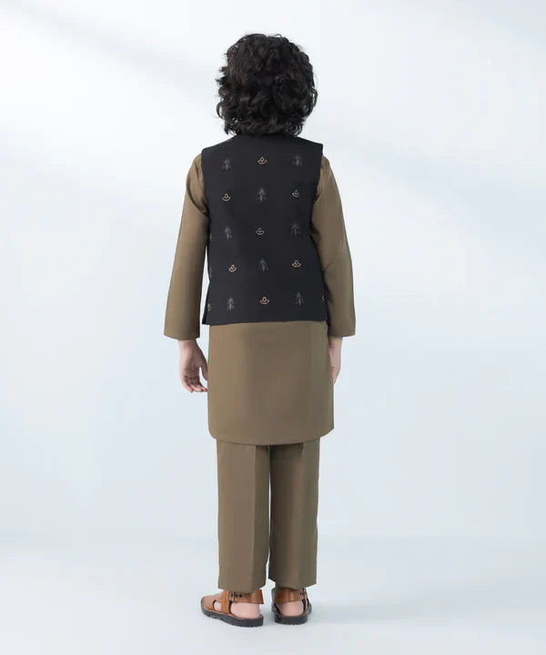 Embroidered Cambric Waistcoat