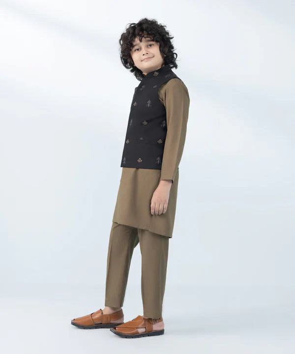 Embroidered Cambric Waistcoat