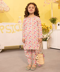2 Piece - Printed Lawn Suit