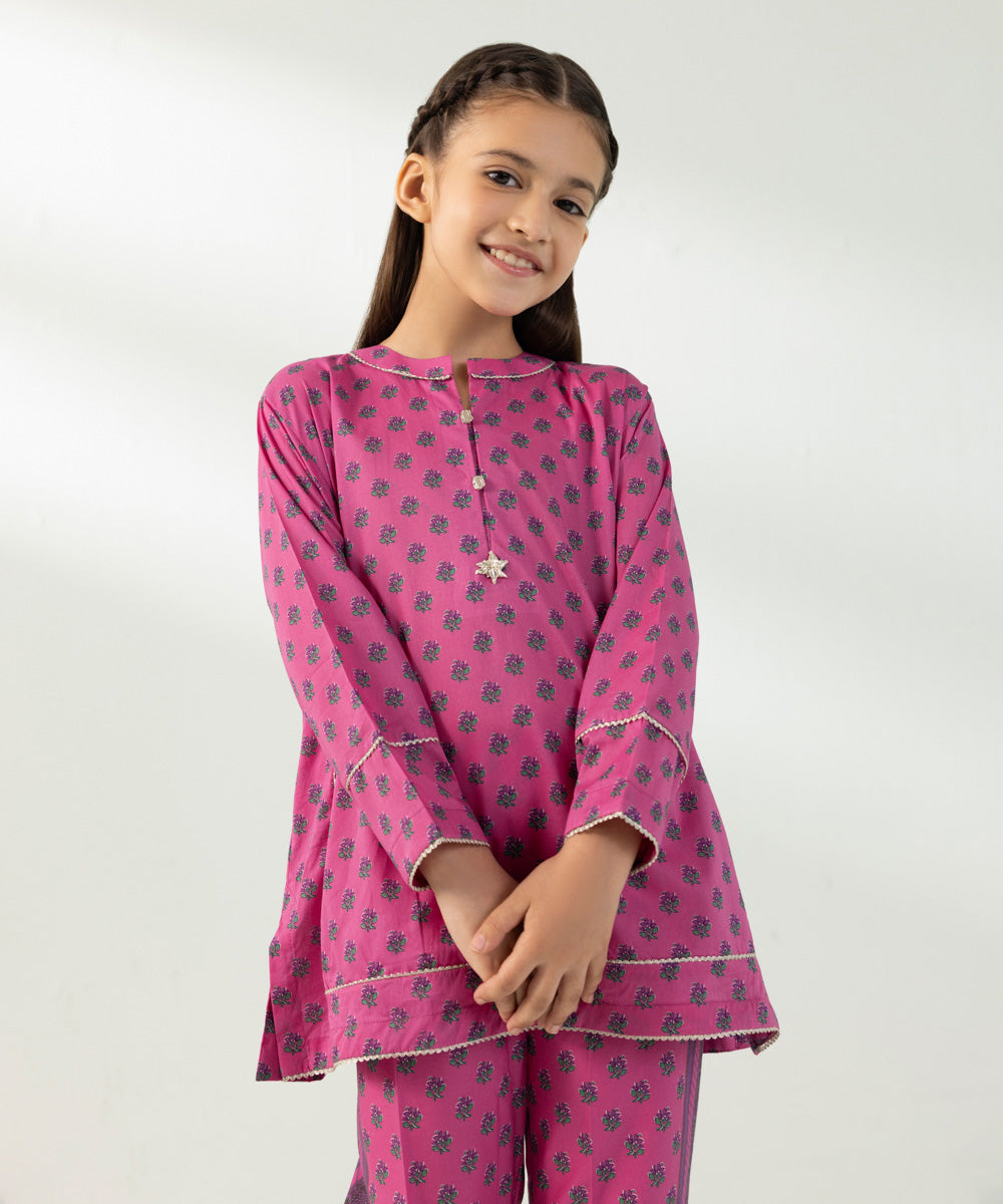 2 Piece - Printed Lawn Suit