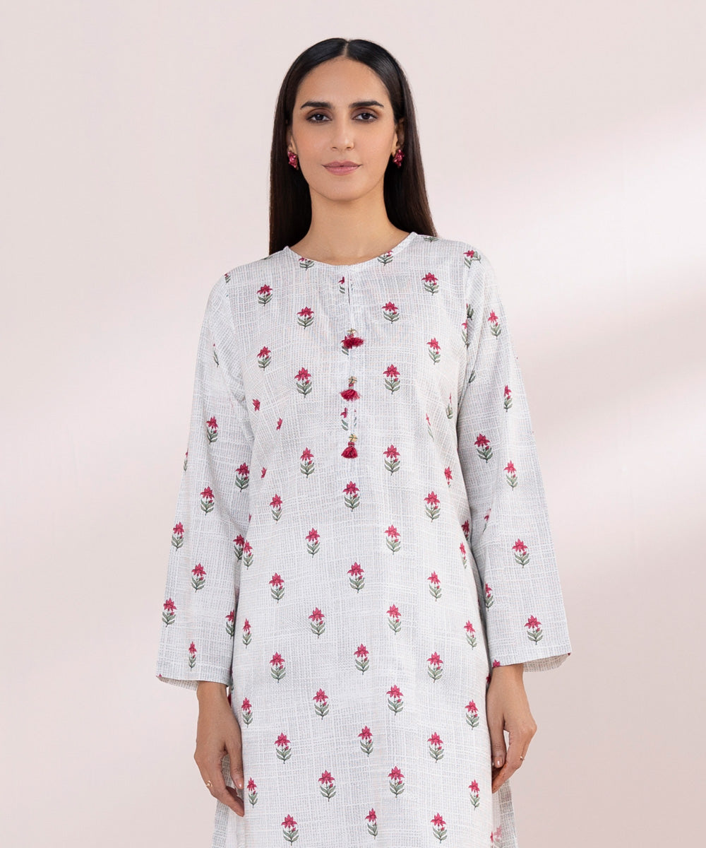 Printed Cotton Viscose Shirt