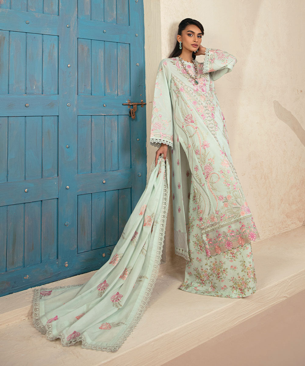 Embroidered Lawn Shirt
