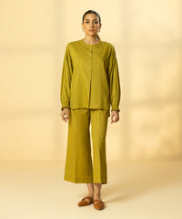 Solid Cotton Shirt