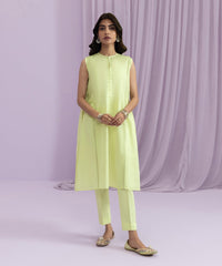 Embroidered Zari Lawn Shirt
