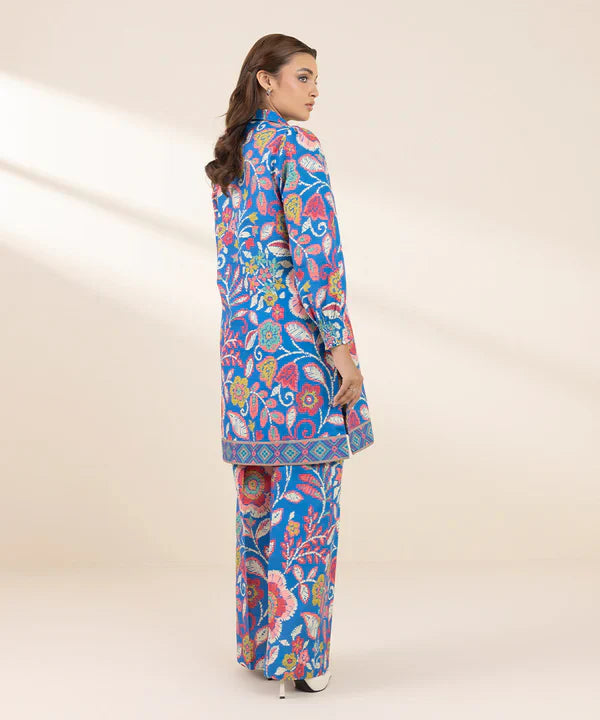 Printed Khaddar Shirt