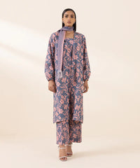 Printed Khaddar Shirt