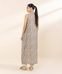 Printed Khaddar Shirt