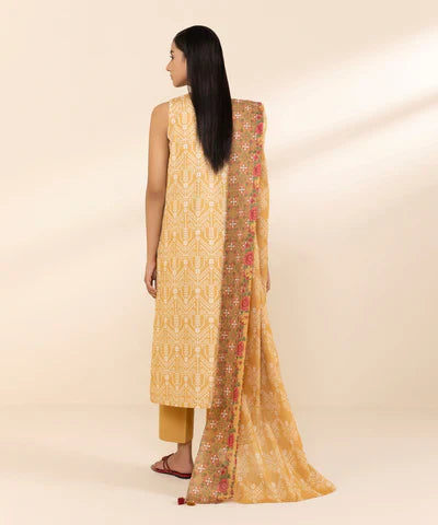 2 Piece - Embroidered Lawn Suit