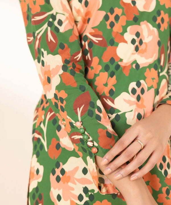 2 Piece - Printed Lawn Suit