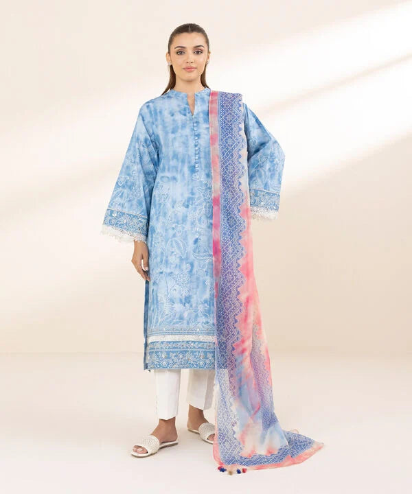 2 Piece - Printed Lawn Suit