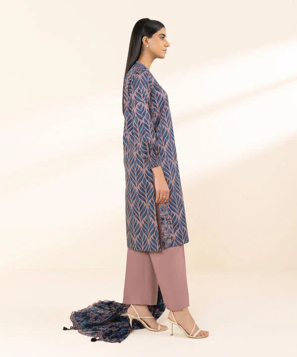 2 Piece - Printed Lawn Suit