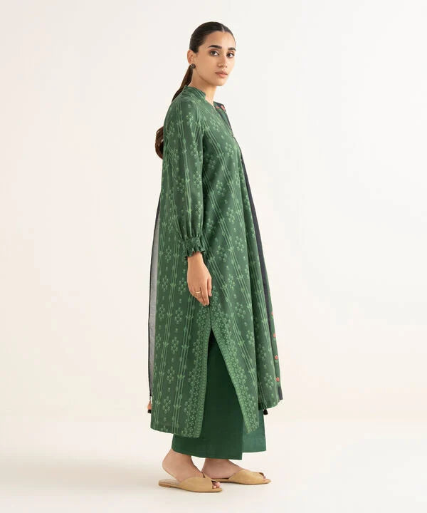 2 Piece - Printed Light Khaddar Suit