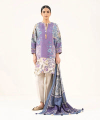 2 Piece - Printed Khaddar Suit