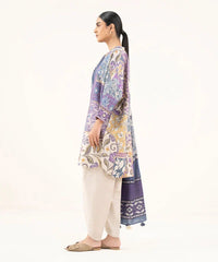 2 Piece - Printed Khaddar Suit