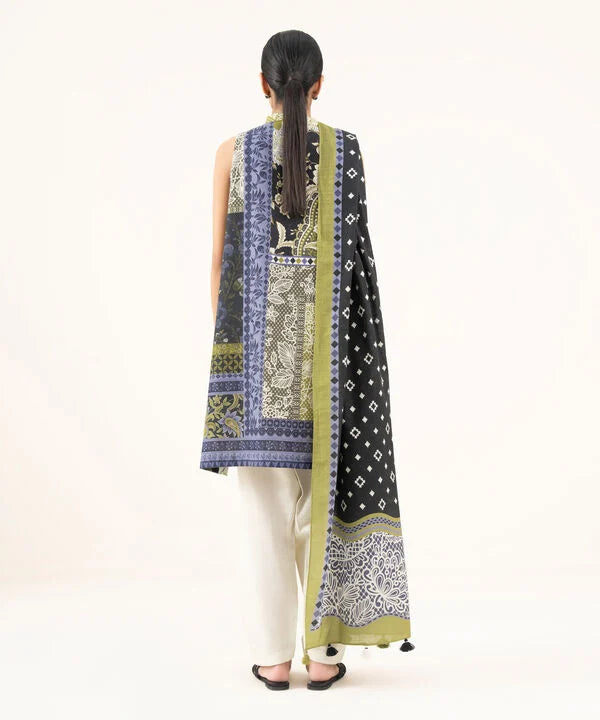 2 Piece - Printed Light Khaddar Suit